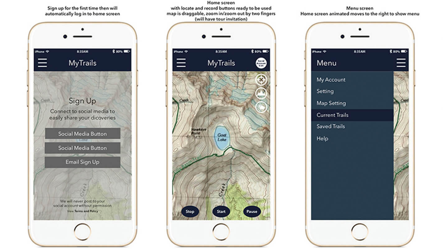 My Trail Mobile App